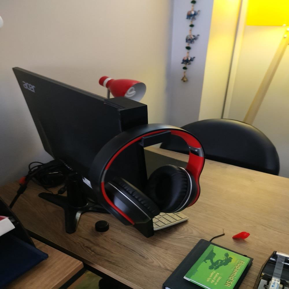 Private Monitor Takilan Oyuncu Kulaklik Standi Gamer Headset Stand Kulakl