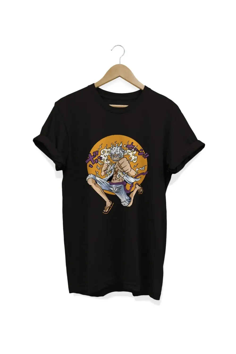 Monkey D Luffy Gear 5 Joyboy One Piece Anime Oversize T-shirt %10