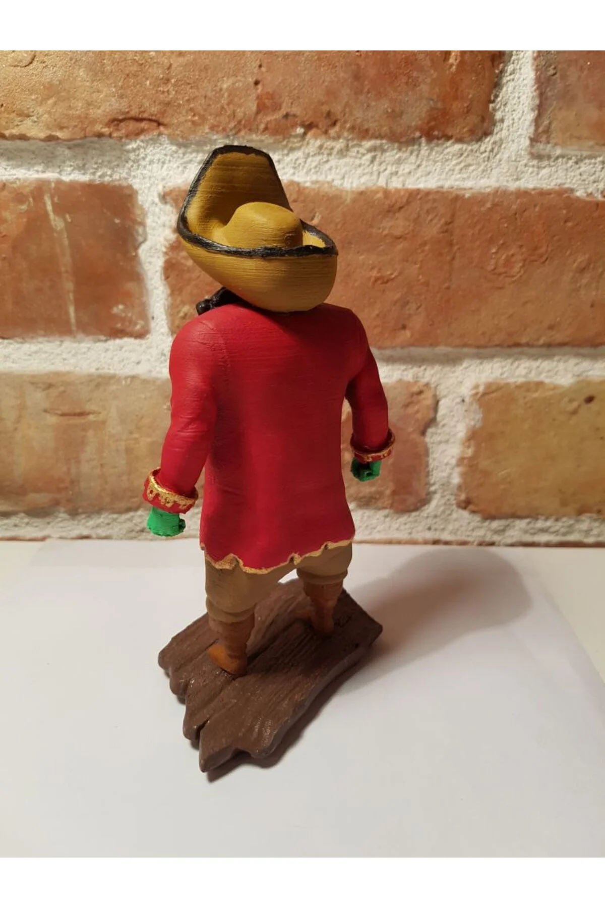Monkey Island LeChuck Boyalı Figür Maymun Adası Lechuck Figür Büyük Boy 25CM