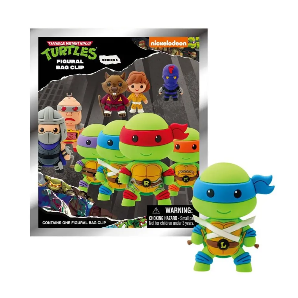 MONO 63160 Monogram Ninja Turtles Klipsli Figür Seri 1 24lü displ