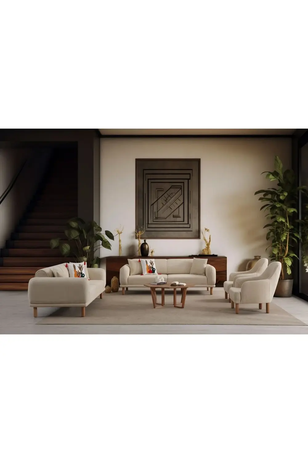 Mono koltuk takımı (3+3+1)