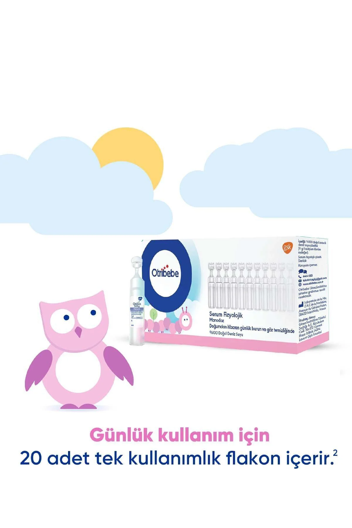 Monodoz Deniz Suyu 20 Flakon