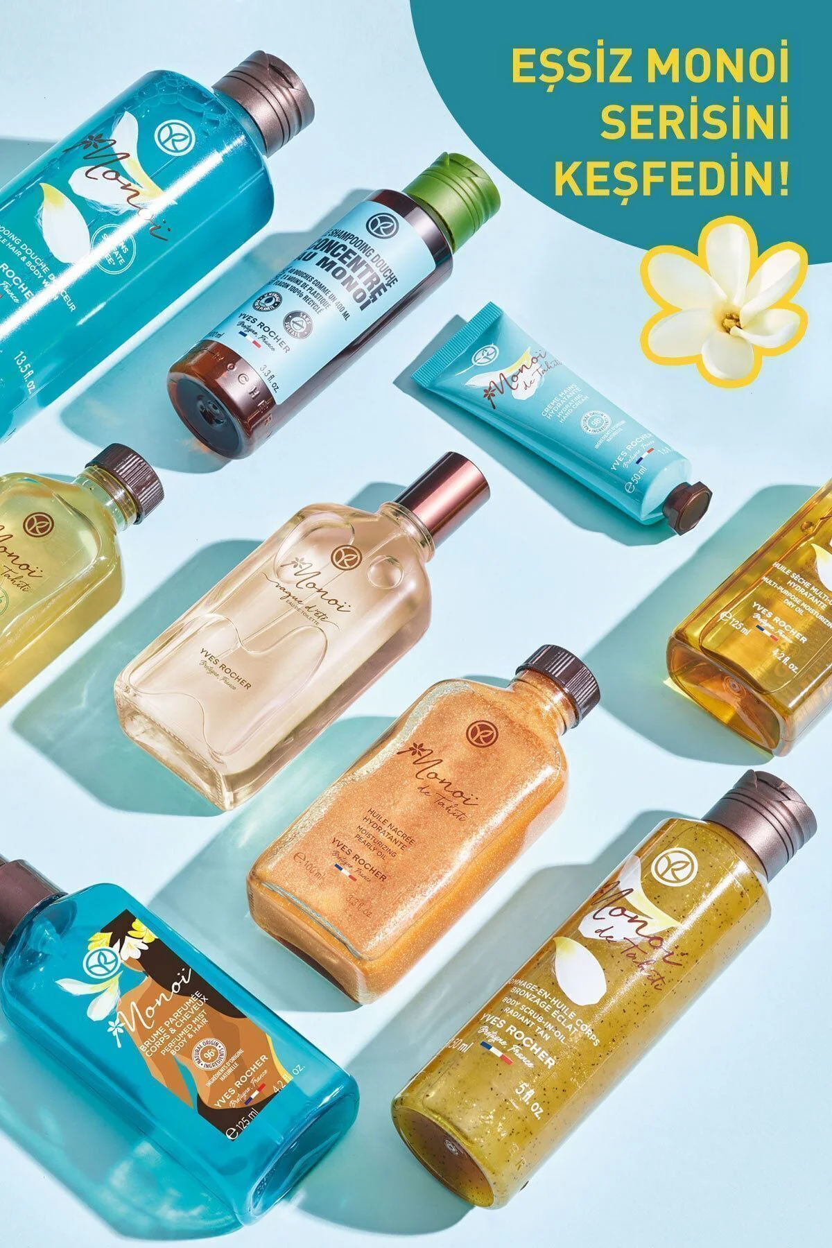 Monoi Bronzlaştırıcı Aromatik Yağ - 125 Ml