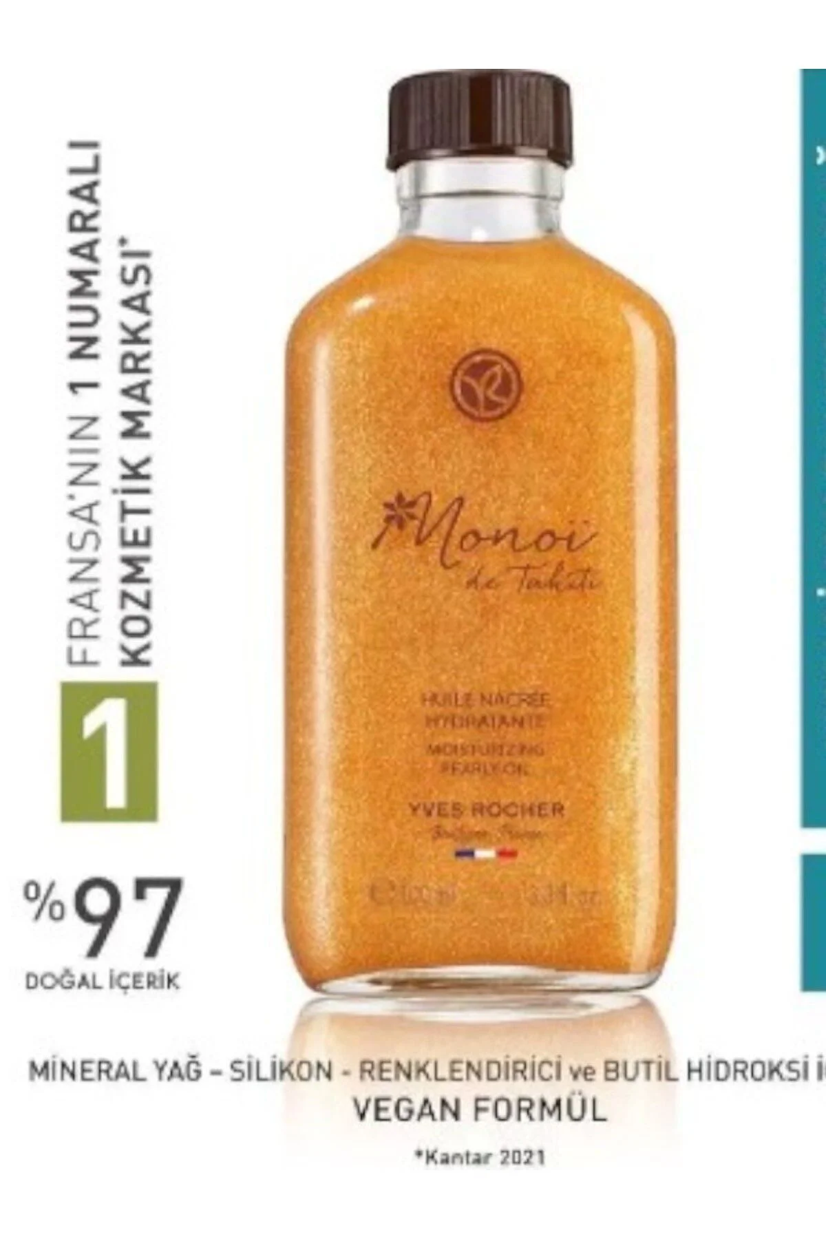 Monoi Işıltı Veren Saç ve Vücut Yağı