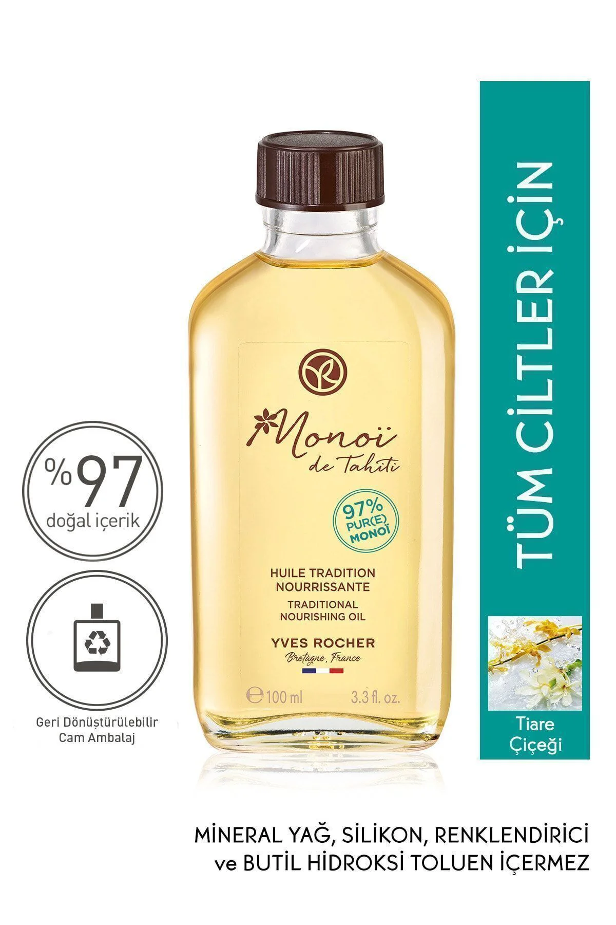 Monoi Saç Ve Vücut Yağı - 100 ml