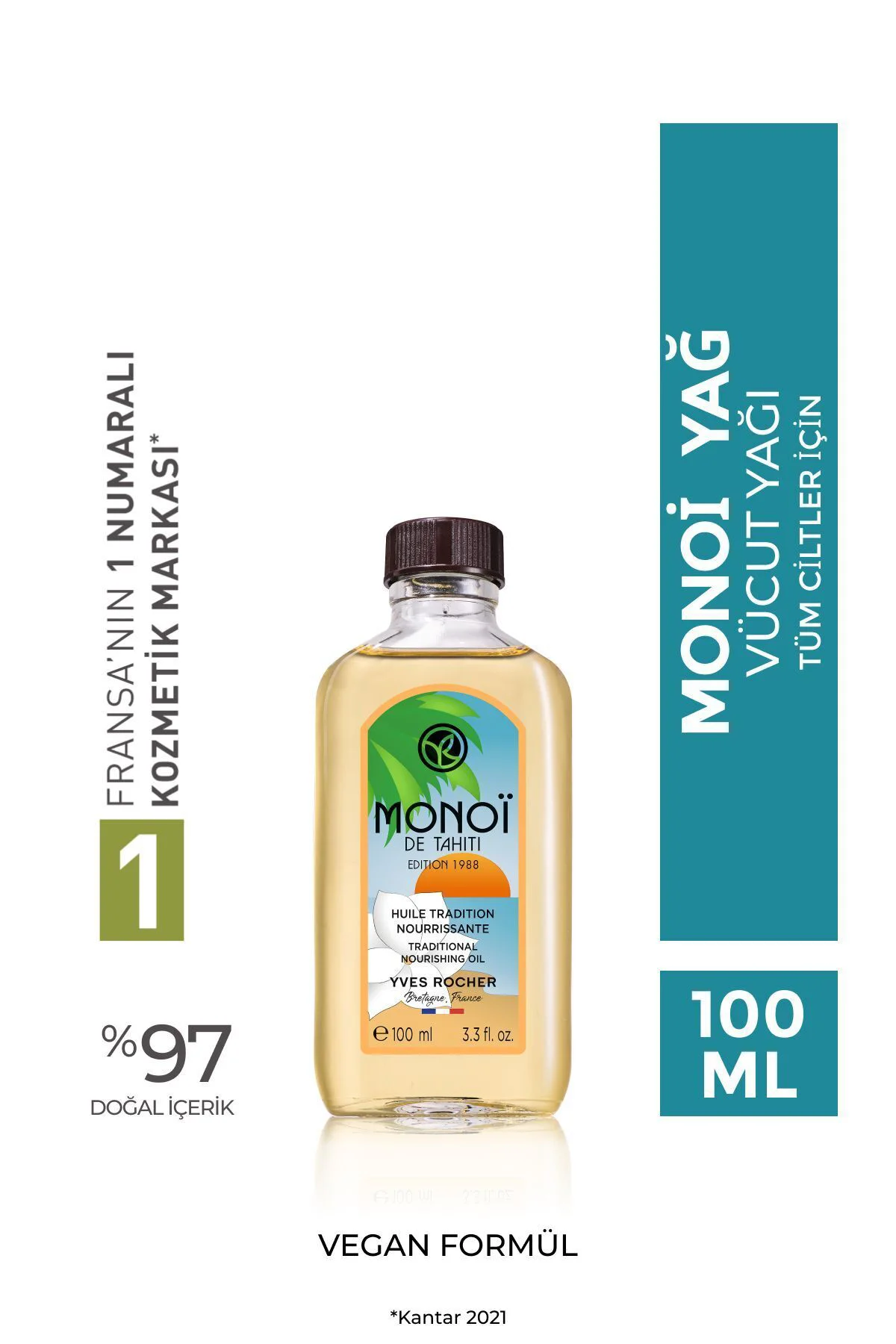Monoi Saç ve Vücut Yağı-100 ml- 81225