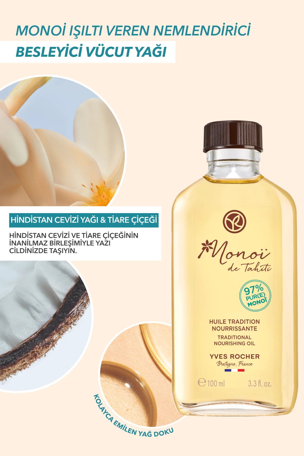 Monoi Vücut Yağı-100 ml-8198