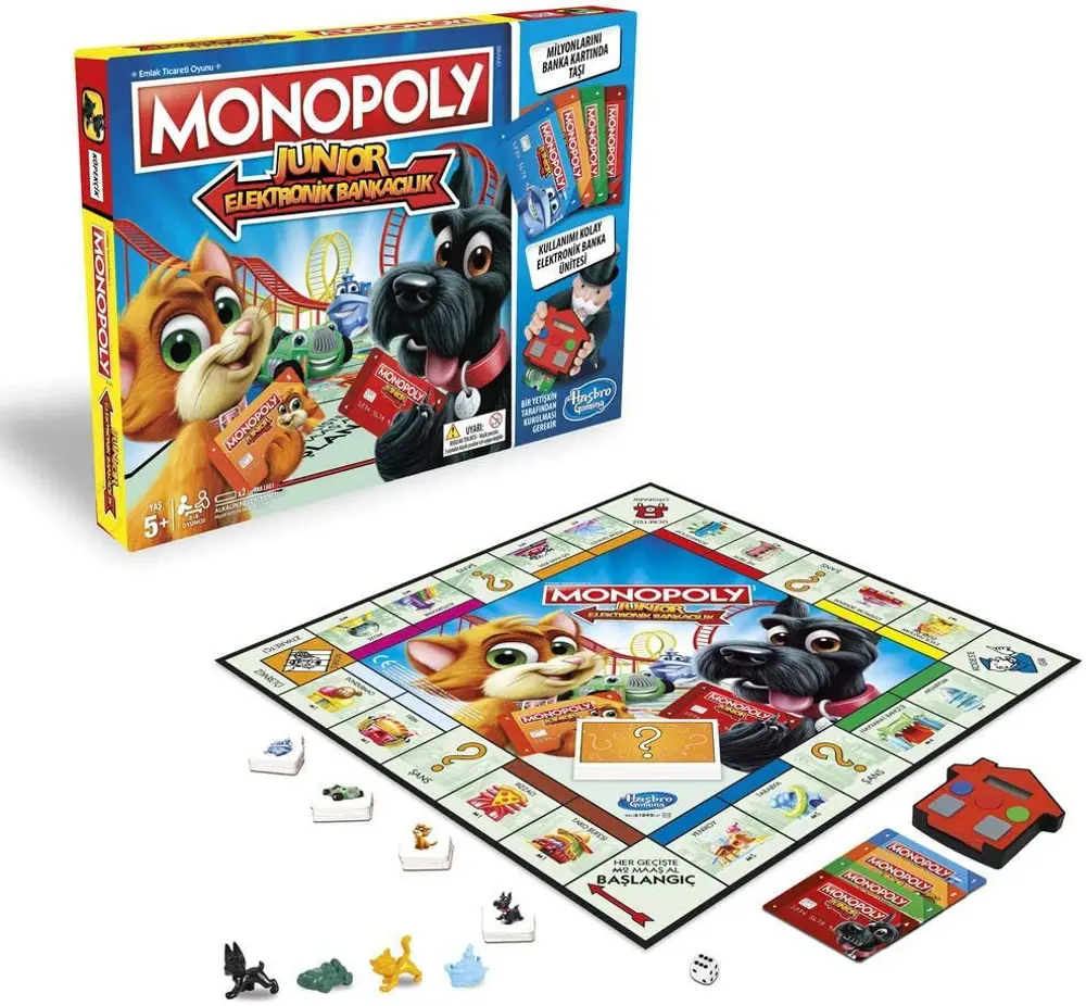 Monopoly Junior Elektronik Bankacılık E1842