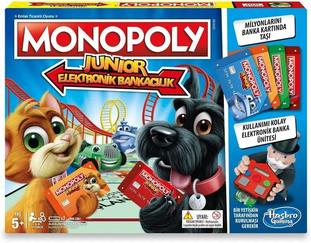 Monopoly Junior Elektronik Bankacılık E1842