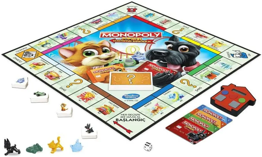 Monopoly Junior Elektronik Bankacılık E1842