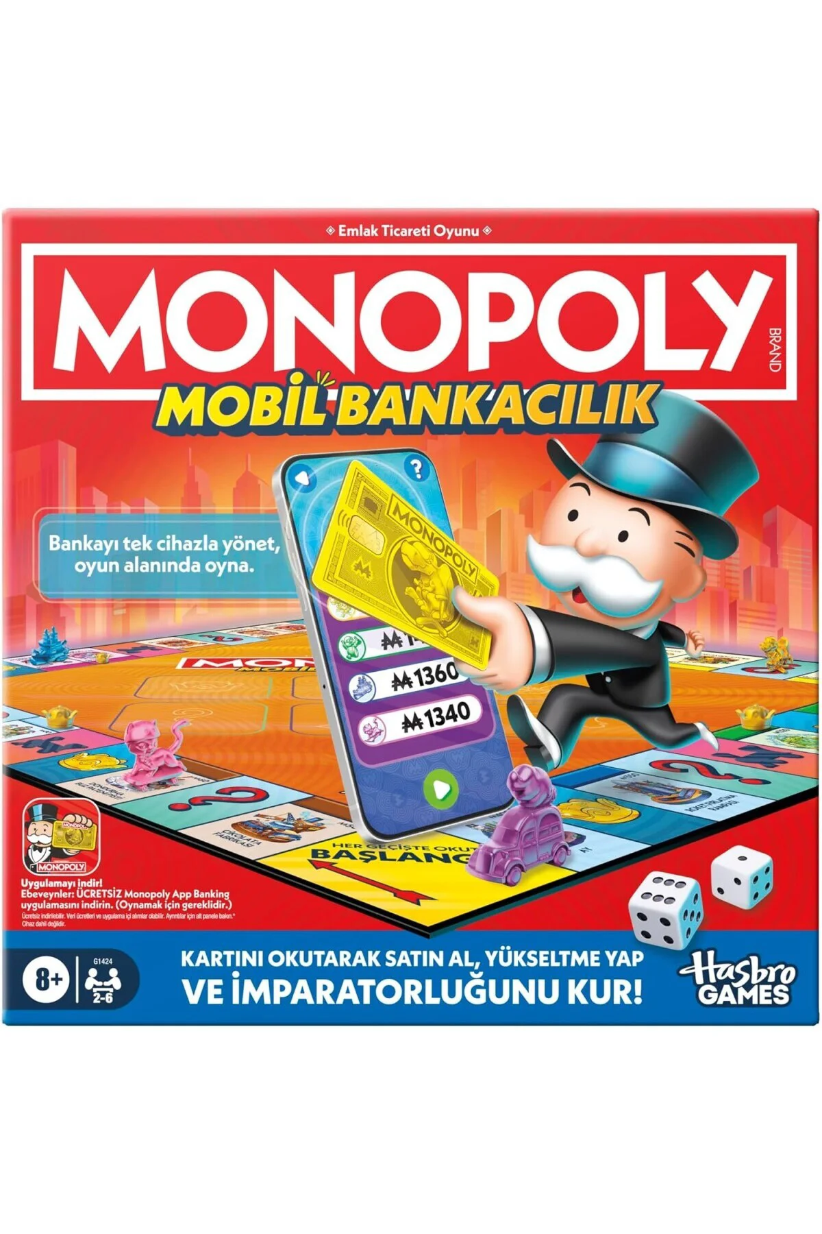 Monopoly Mobil Bankacılık Kutu Oyunu