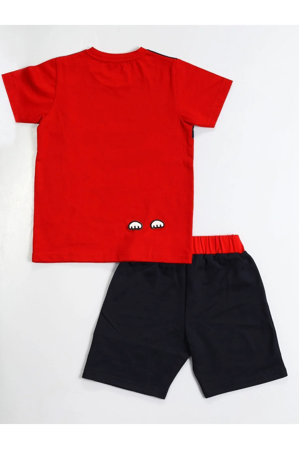 Monster Red Erkek Çocuk Şort Takım