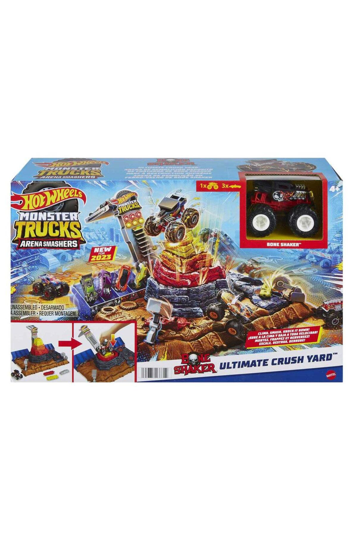 Hot Wheels Monster Trucks Muhteşem Çarpişma Arenas