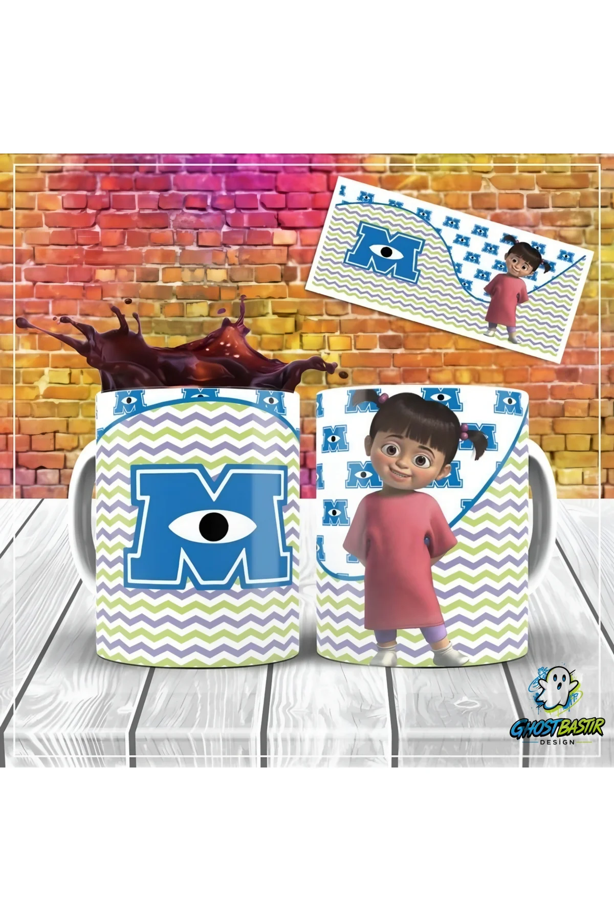 Monsters Kupa Bardak | Tek Adet K0330