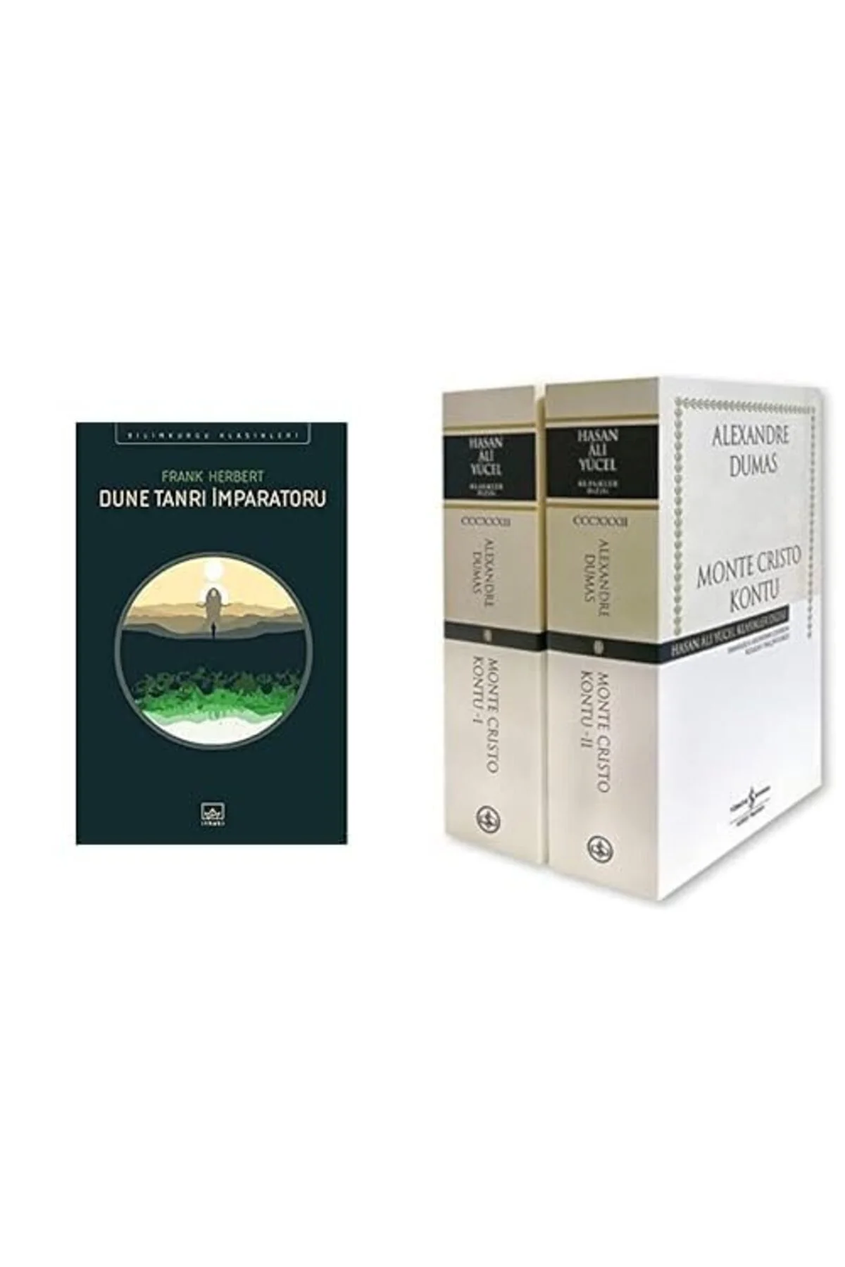 monte cristo kontu-2set + dune tanri imparatorlugu