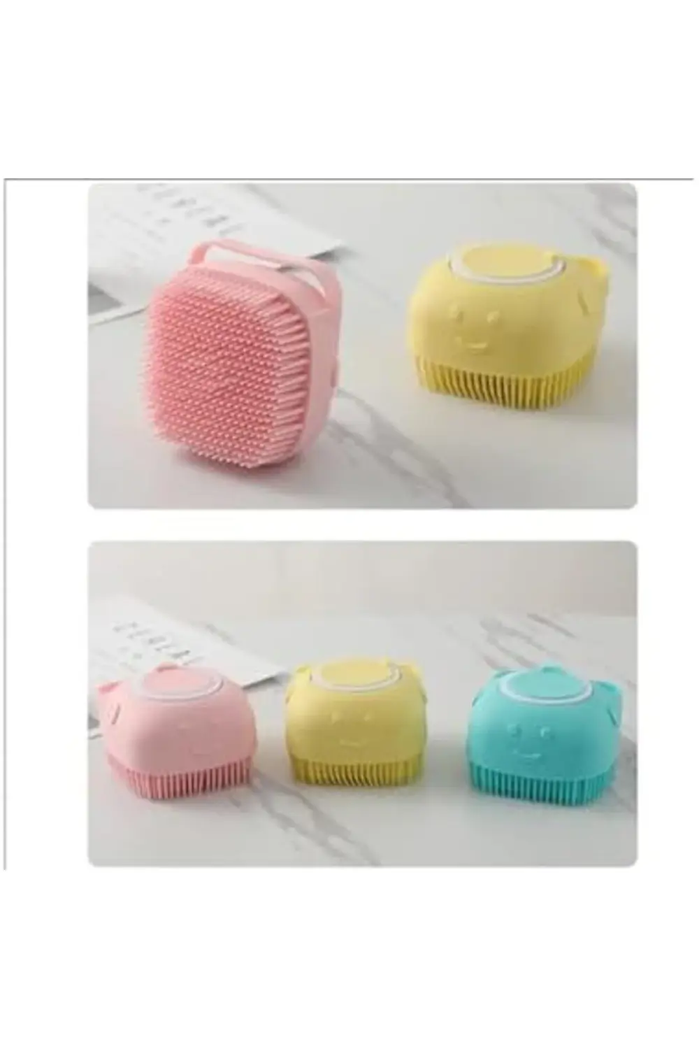 Monte Lua Çok Amaçlı Yumuşak Silikon Duş Lifi - Sabun Jel Şampuan