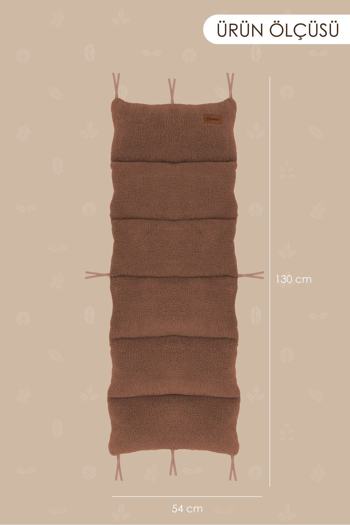 Mordesign Montessori Çocuk Oyun Minderi,Katlanabilir Kreş Yer Minderi, Uyku