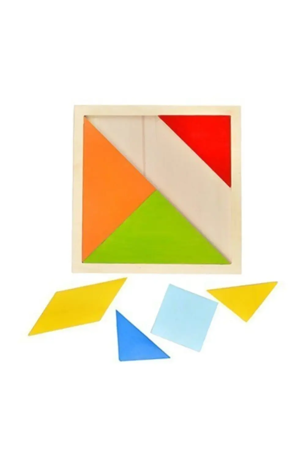 Montessori Eğitici Oyuncak Tangram