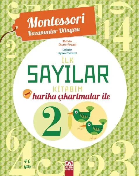 Montessori Kazanımlar Dünyası - İlk Sayılar Kitabım (4-6 yaş) Fiyatı, Yorumları ve Özellikleri