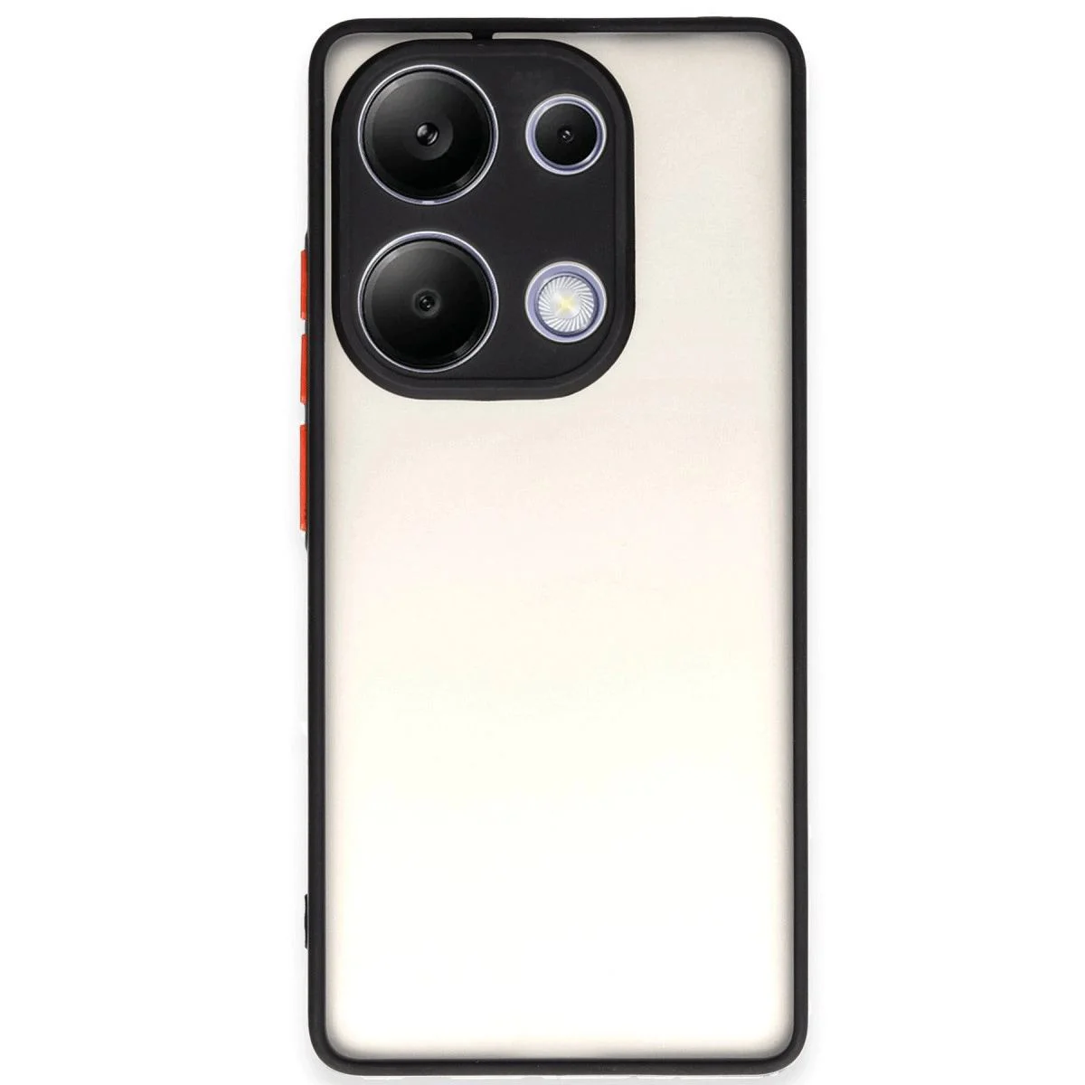 Montreal Silikon Kılıf - Xiaomi Redmi Note 13 Pro 4G ile Uyumlu, Siyah Mat Transparan Kamera Korumalı Telefon Kılıfı Montreal Silikon Kılıf - Xiaomi Redmi Note 13 Pro 4G ile Uyumlu, Siyah Mat Transparan Kamera Korumalı Telefon Kılıfı