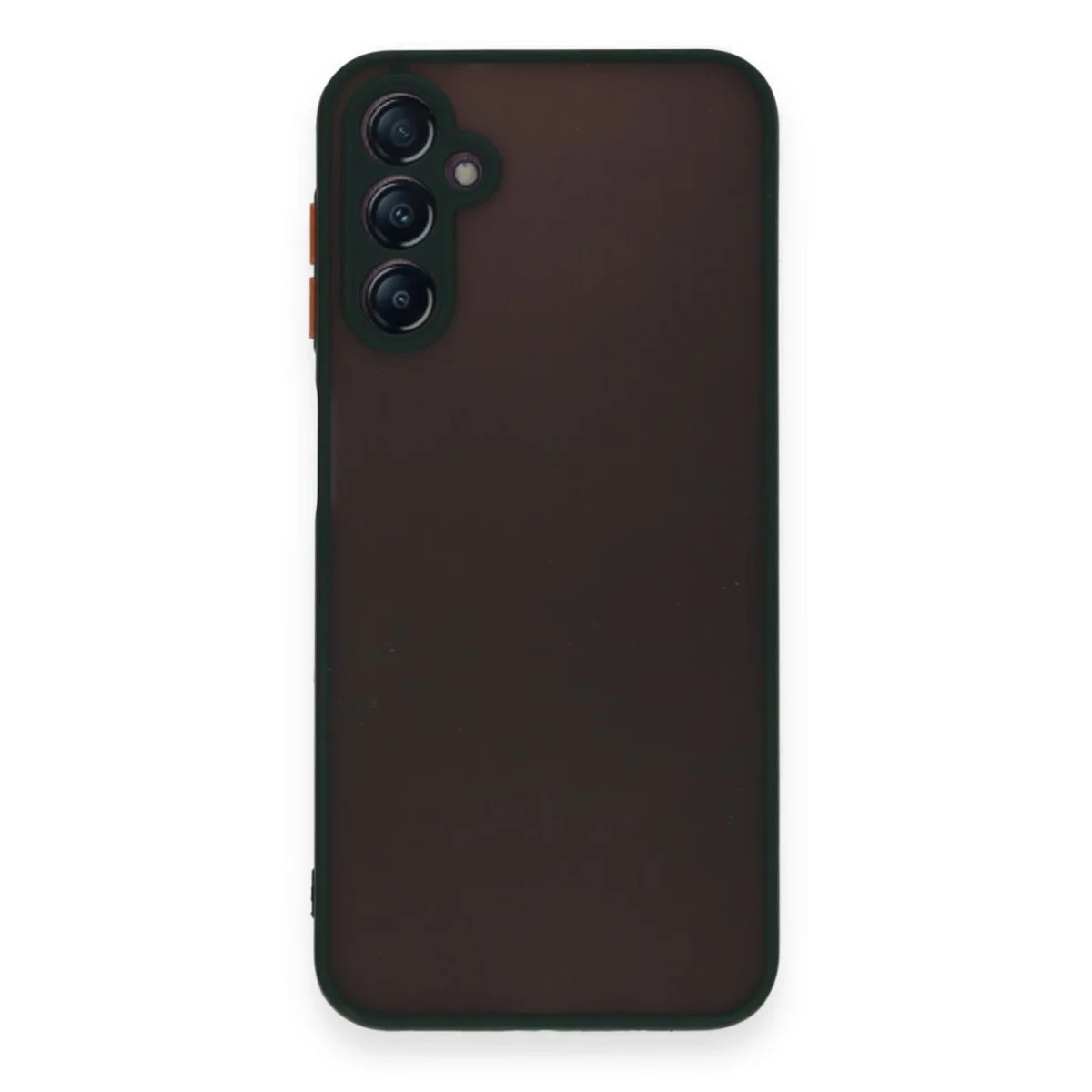 Montreal Silikon Kılıf - Galaxy A15 4G Yeşil Kamera Koruma Kapak