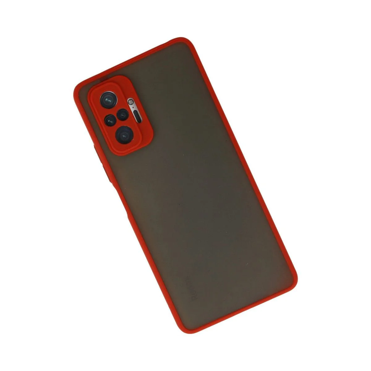 Montreal Silikon Kılıf Xiaomi Redmi Note 10 Pro ile Uyumlu - Kırmızı, Mat Transparan Arka, Darbe Emici PC+TPU, Kamera Korumalı Fiyatı, Yorumları ve Özellikleri