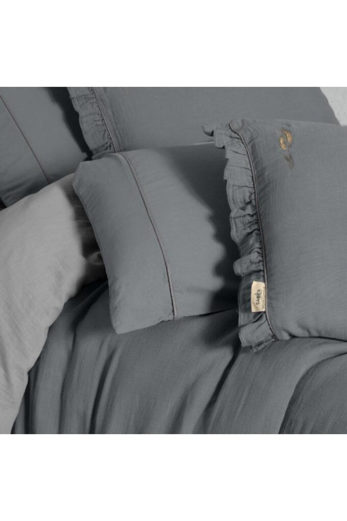 Mood Comfort Kenyon Çift Kişilik Nevresim Takımı Gri