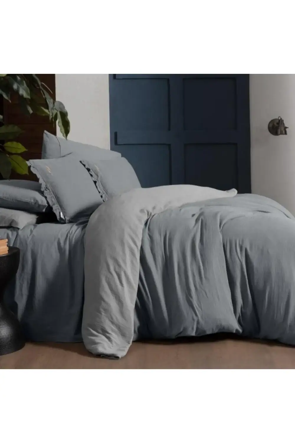 Mood Comfort Kenyon Çift Kişilik Nevresim Takımı Gri