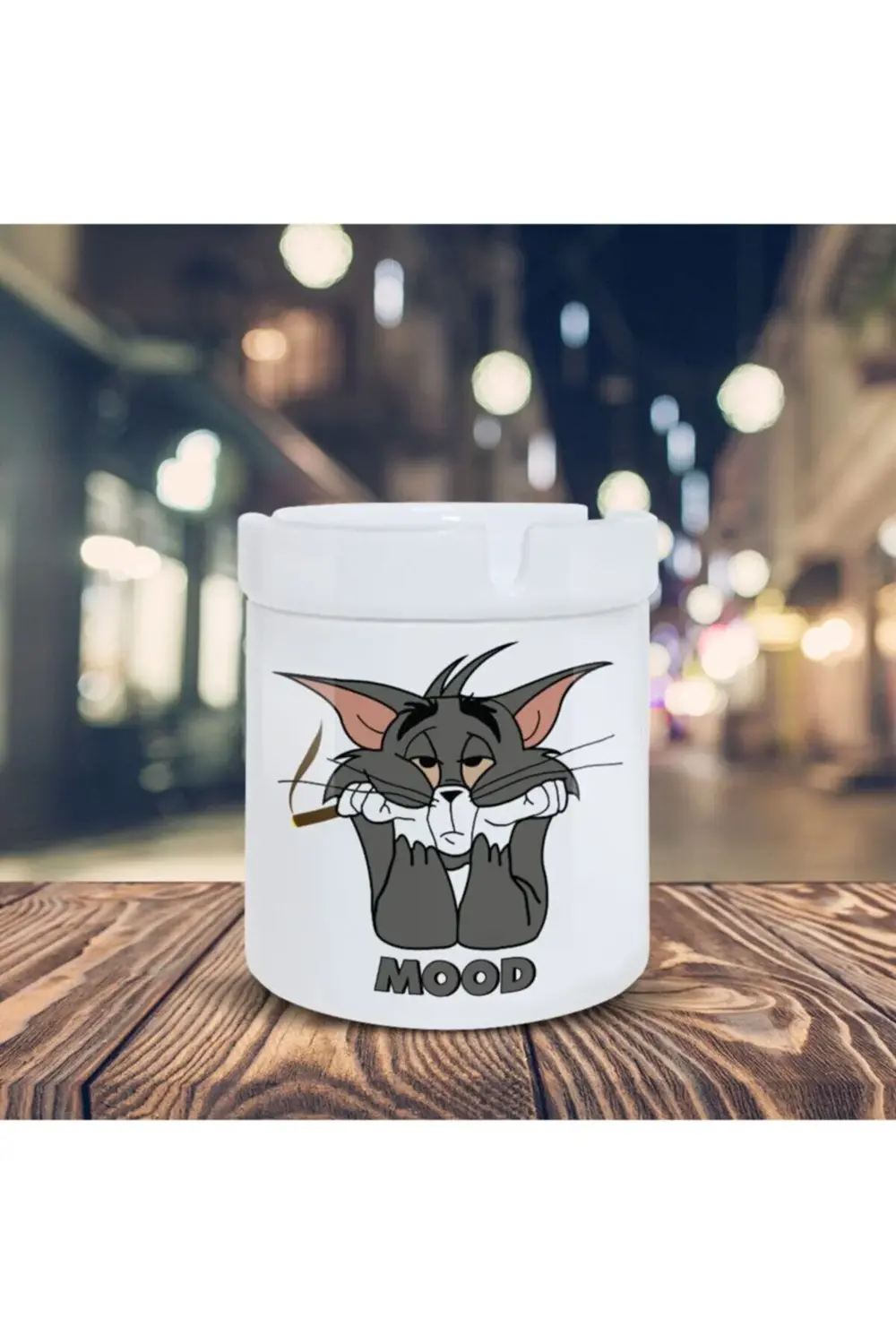 Mood Küllük Tom Ve Jerry Yorgun Tom Baskılı Kül Tablası K-171