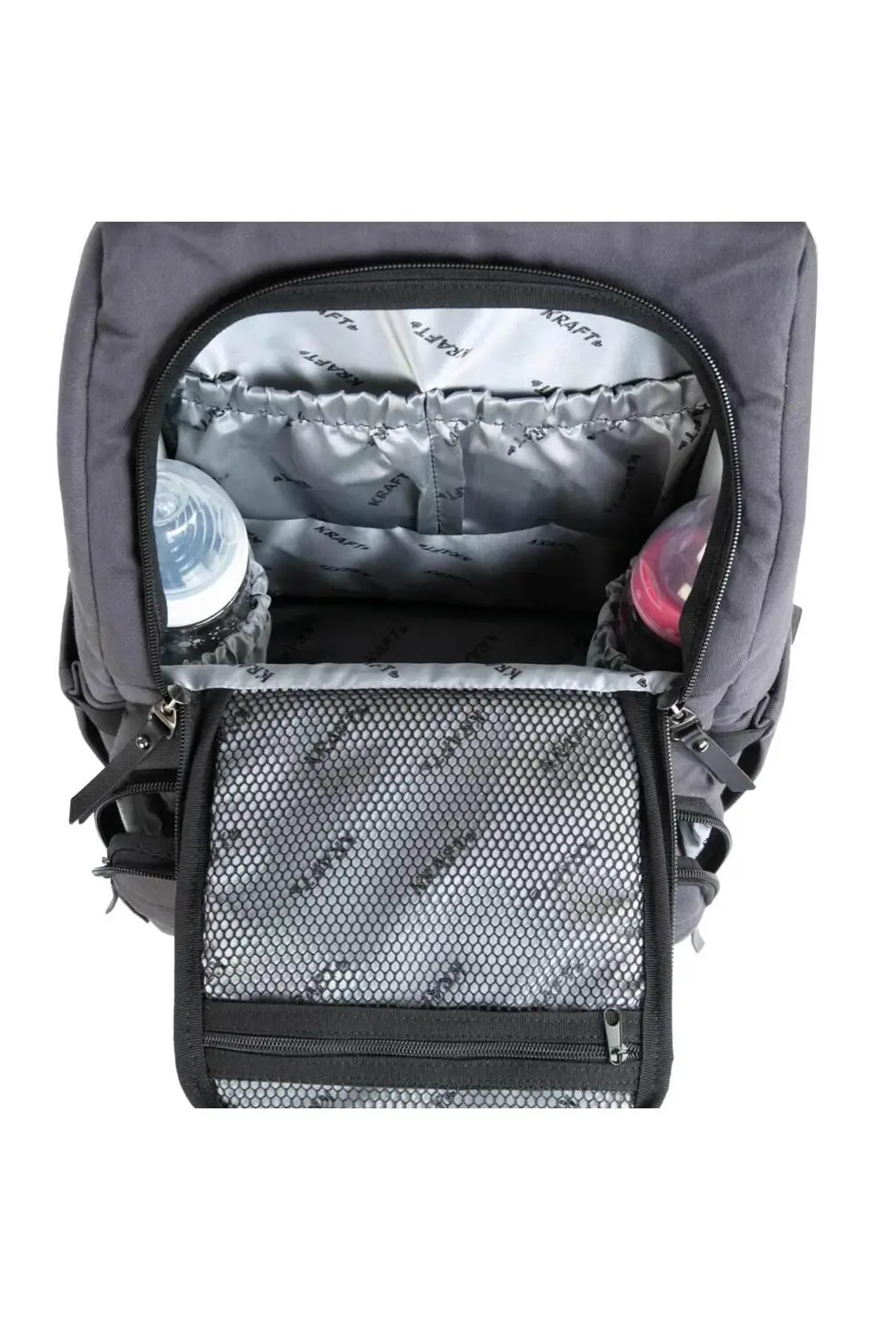 Moon Bebek Bakım Sırt Çantası - Koyu Gri