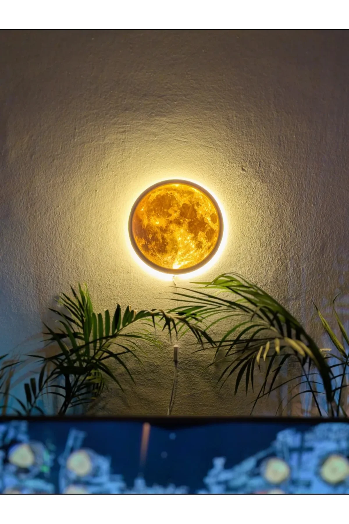 Moon lamp LED IŞIKLI Ay duvar