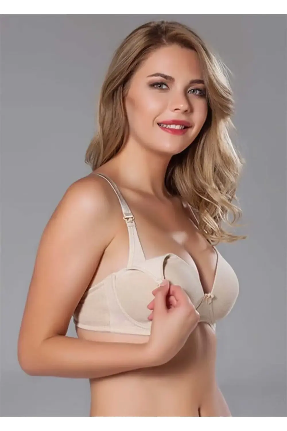 MOONLİGHT 10877 YUMUŞAK SOFT KAPLI EMZİRME SÜTYENİ (BALENSİZ)