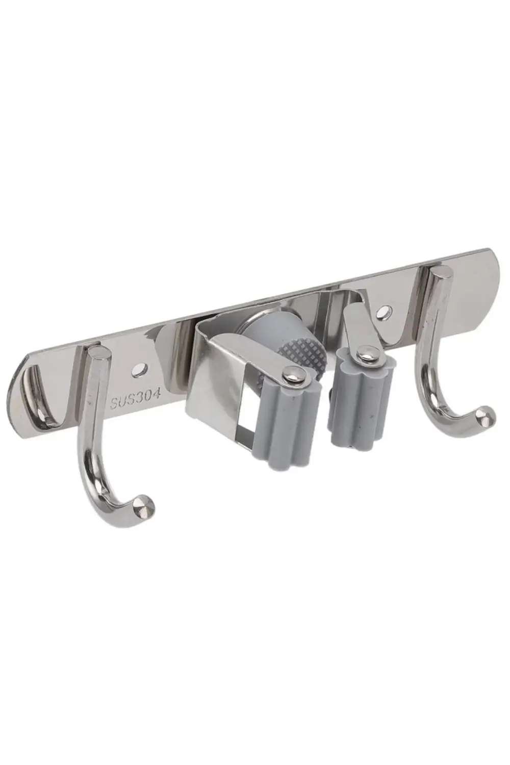 Mop Bez Havlı Askısı Duvara Monte – Paslanmaz Çelik Temizlik Apar