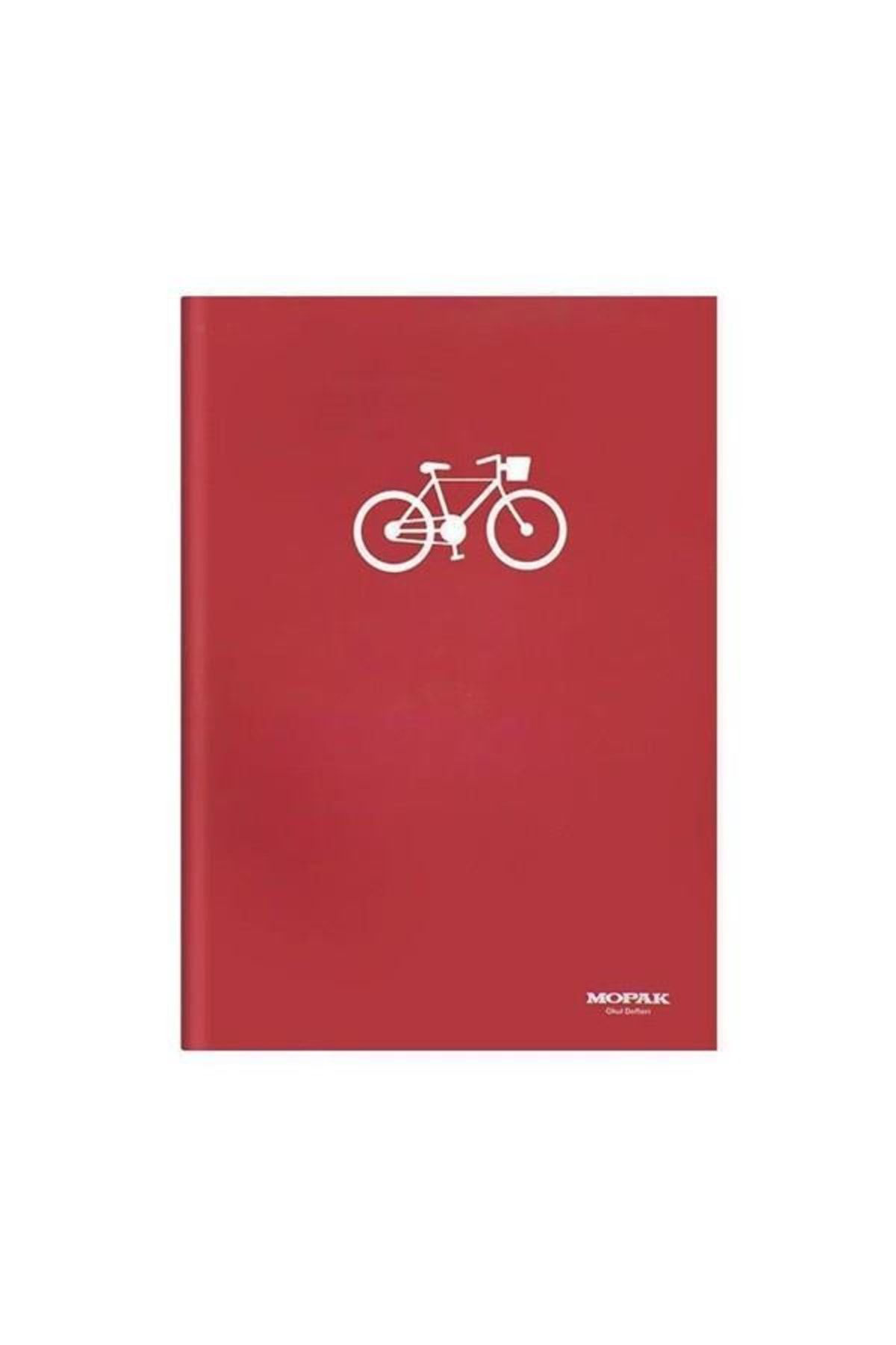 Mopak A4 100 Yaprak Karton Kapak Dikişli Defter 4 Kareli + 4 Çizg