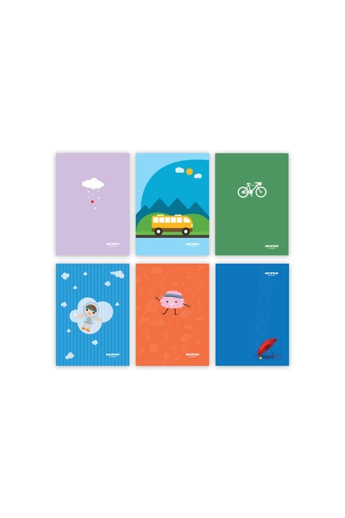 Gülpaş Mopak Defter Harita Metod A4 60 Yaprak Karton Kapak Kareli T.D