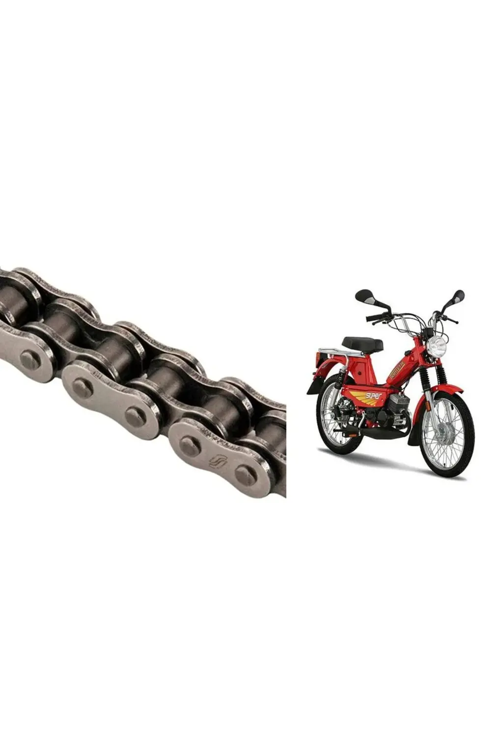 Mopet (Mobilet,Pejo) Zincir 415H X 102 Bakla İthal A+++ Kalite