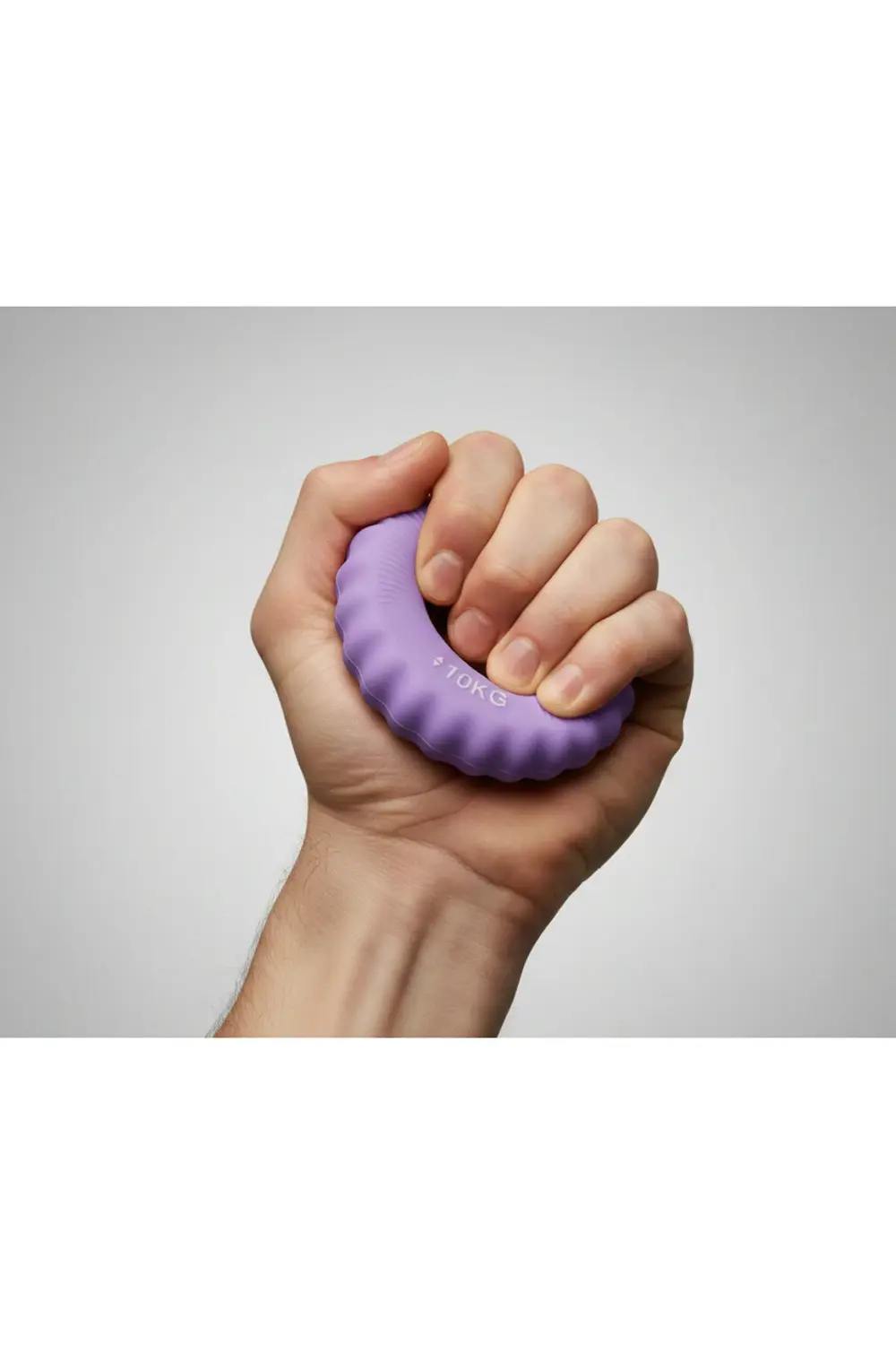 Mor 10-15 kg Silikon Sıksık-Spor-Egzersiz-FizikTedavi Aleti-El Ge