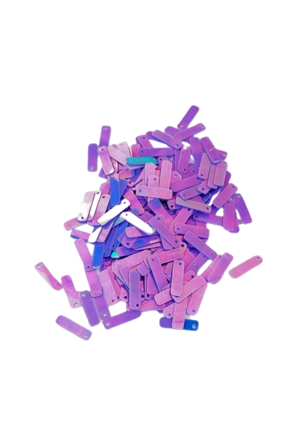 Mor 15 x 5 mm Dantel Oya Yazma Halhal Abiye Lazer Kesim Pul 1000 