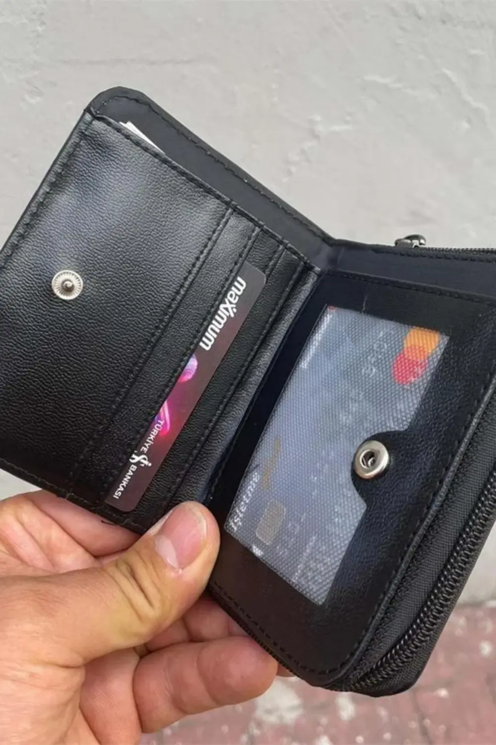 Mor Cute Lambs Kısa Cüzdan