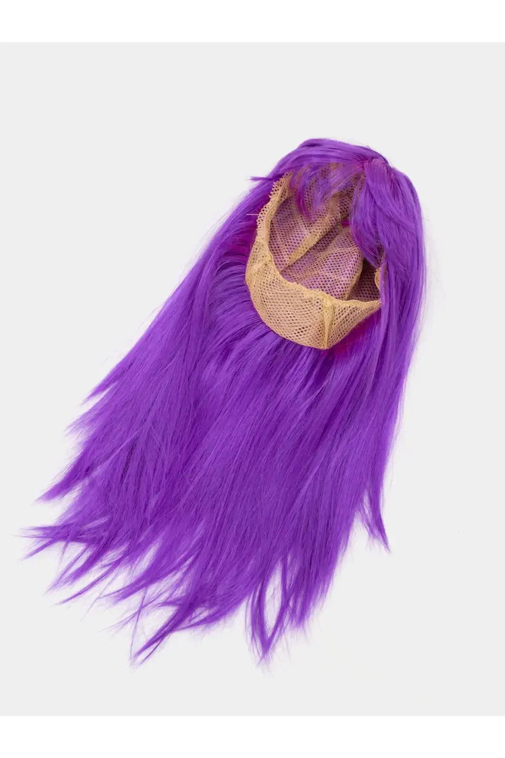 Mor Düz Kesim Peruk