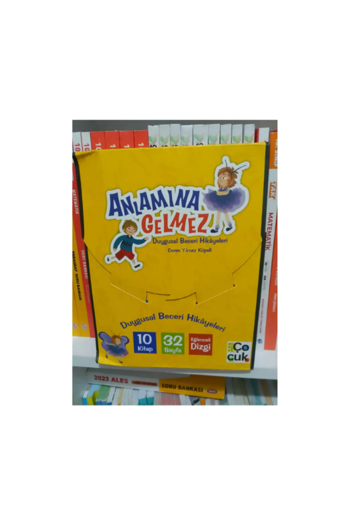 MOR ELMA ÇOCUK ANLAMINA GELMEZ SERİSİ + 7 YAŞ (10 KİTAP) Fiyatı, Yorumları ve Özellikleri