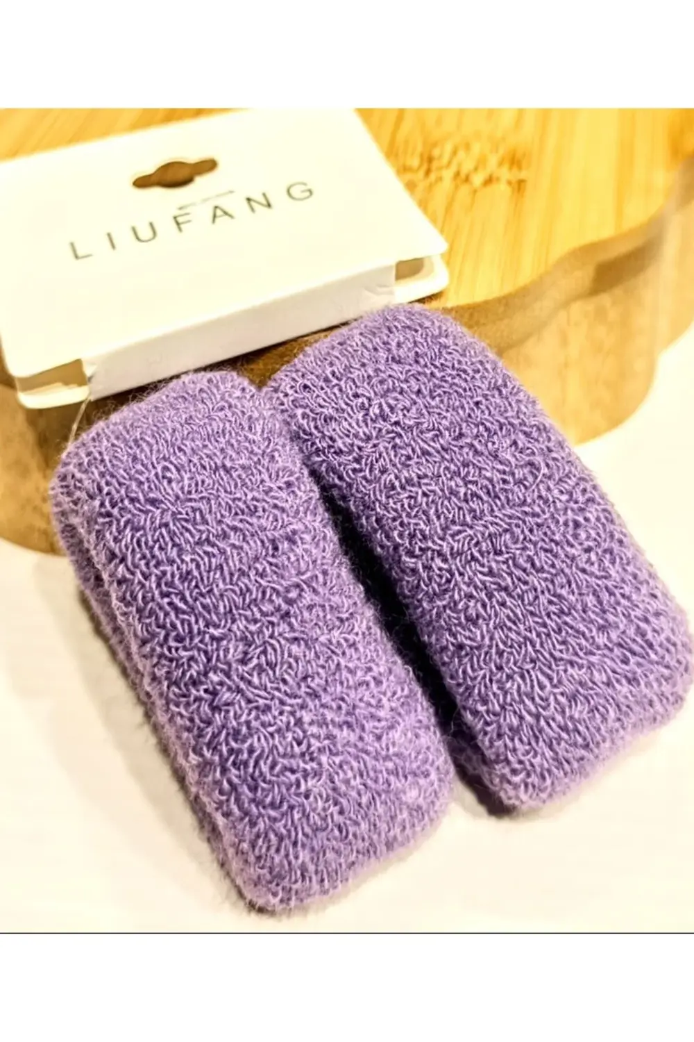 Mor İkili Lüks Gösterişli Sportif Topuz Toka