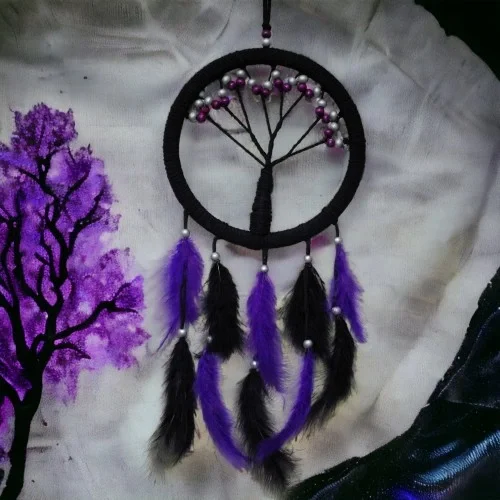 Mor İncili Hayat Ağacı Dream Catcher Fiyatı, Yorumları ve Özellikleri