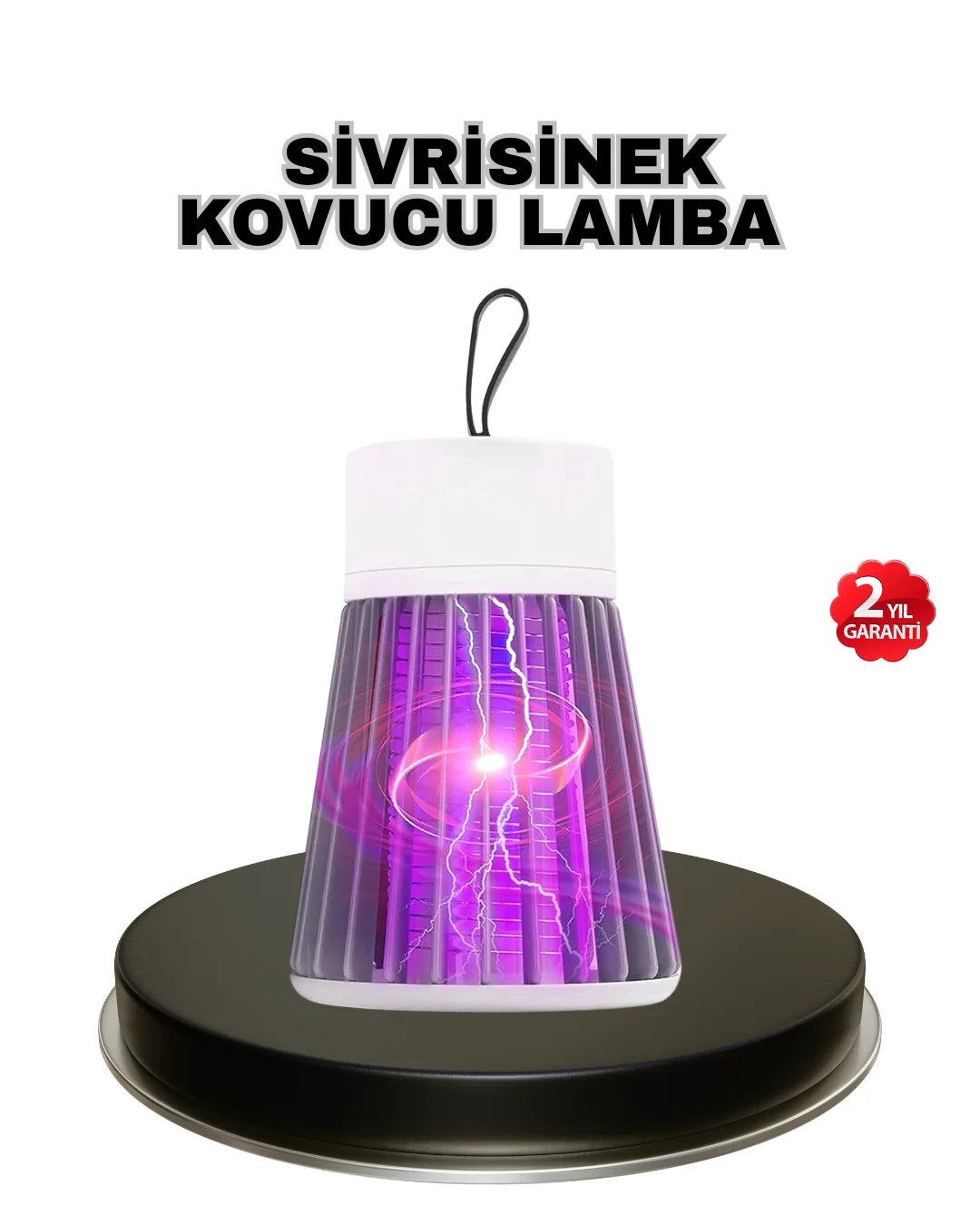 Mor Işıklı Şarjlı Böcek Öldürücü Lamba – Ev, Balkon ve Kamp Kullanımına Uygun Fiyatı, Yorumları ve Özellikleri