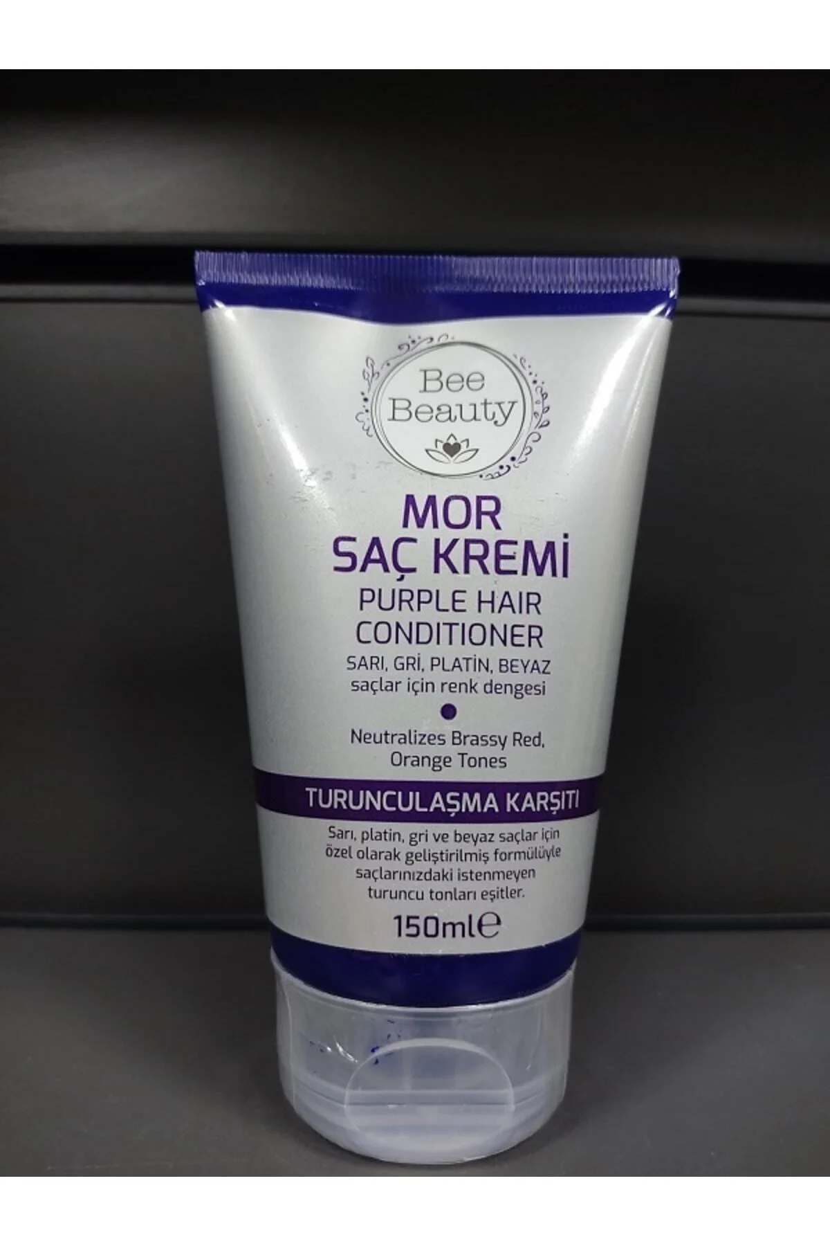 Mor Saç Kremi 150 Ml..bigüzellik26033 Mor Saç Kremi 150 Ml..bigüzellik26033