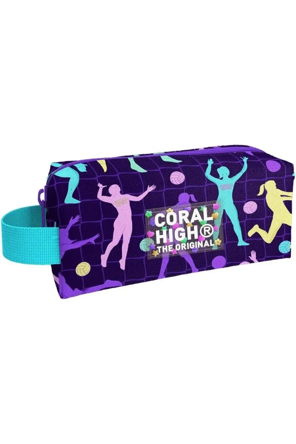 Mor Voleybol Tek Bölmeli - Kız Çocuk Çantası 1185222