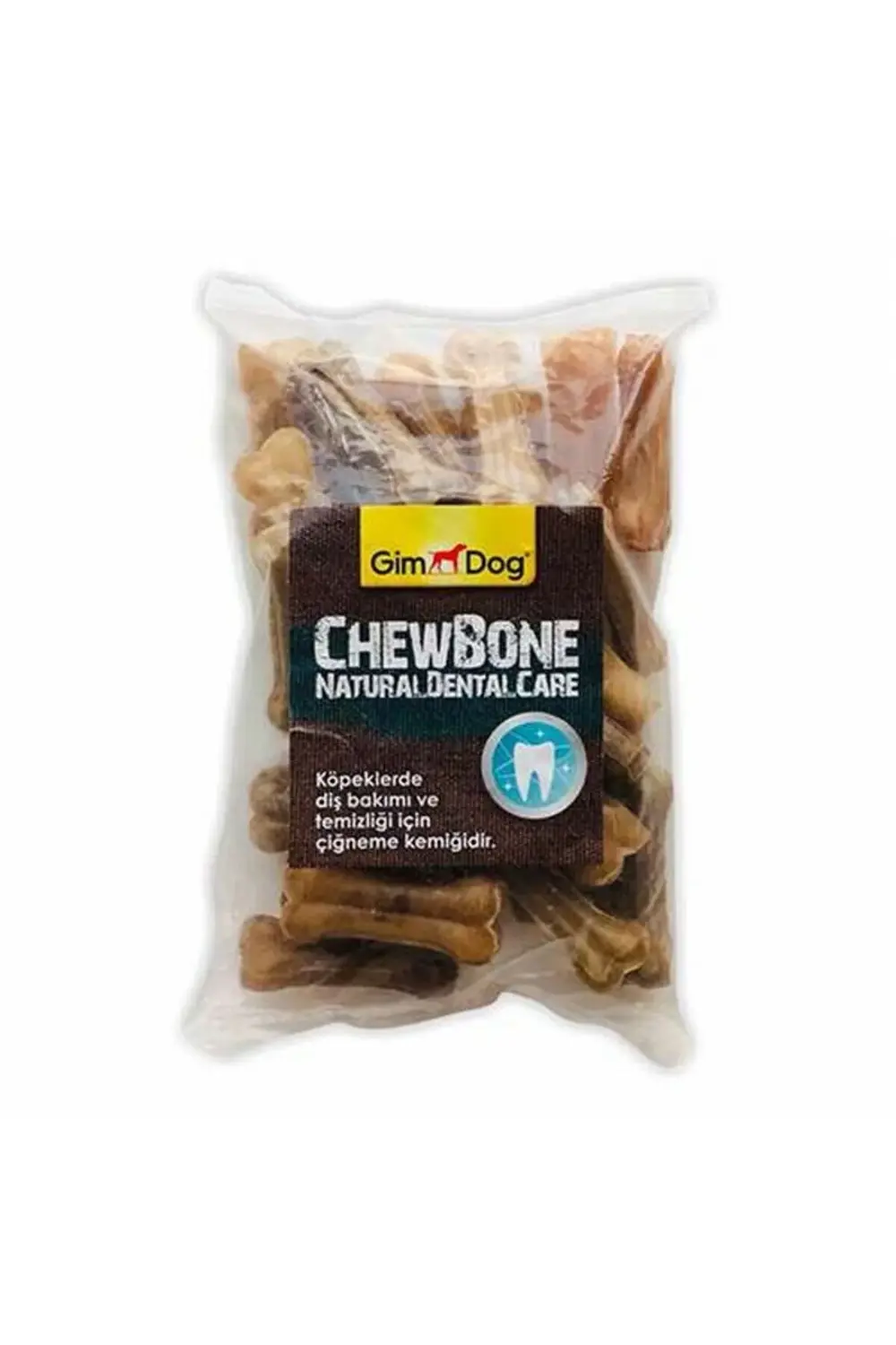 Mordimi Natürel Press Kemik Köpek Ödülü 25'li 5 Cm