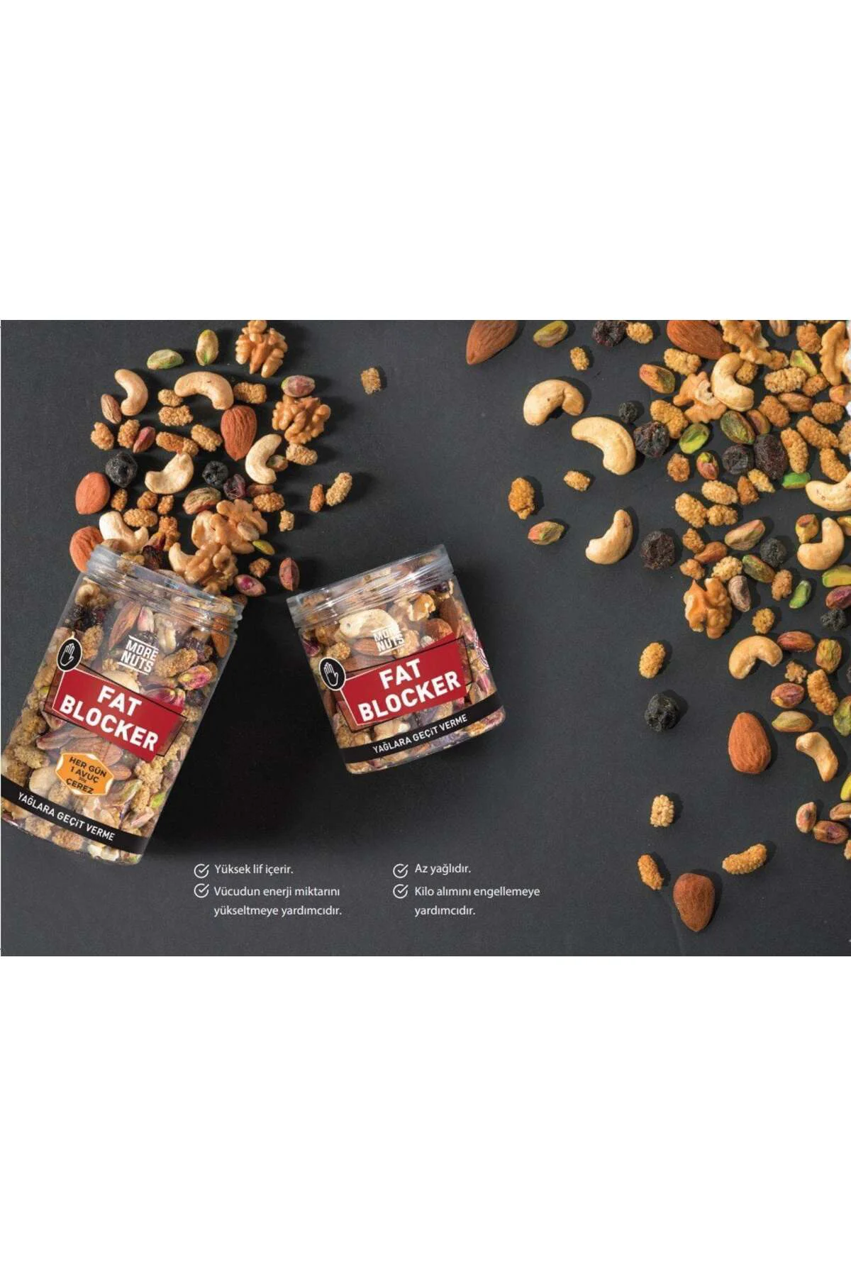 More Nuts Fat Blocker-500 g Fiyatı, Yorumları ve Özellikleri