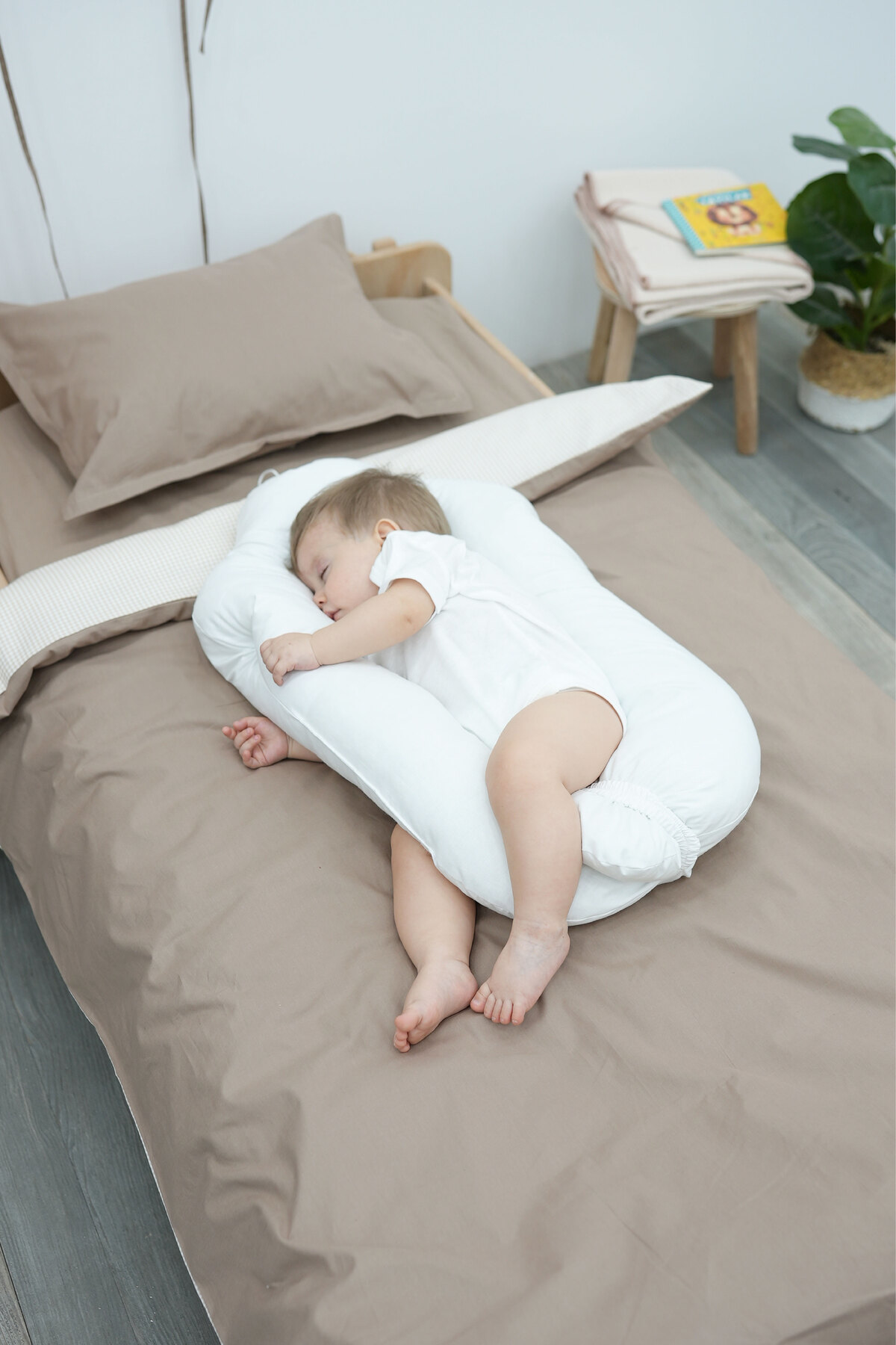 Mordesign Moresleep 2'Si 1 Arada Bebek Sarılma Ve Şekillendirme Yastığı, Dü