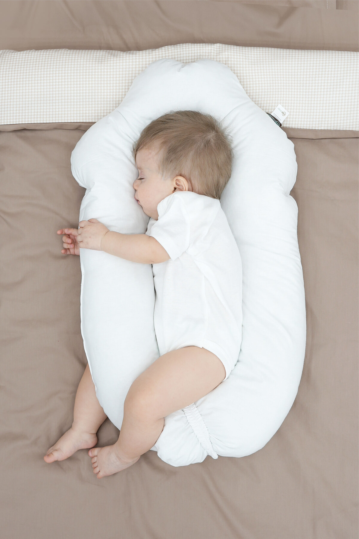 Moresleep 2'si 1 arada Bebek Sarılma ve Şekillendirme Yastığı, Dü